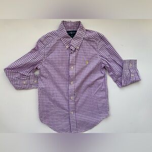 New condition boys Ralph Lauren button up shirt size 6 $59